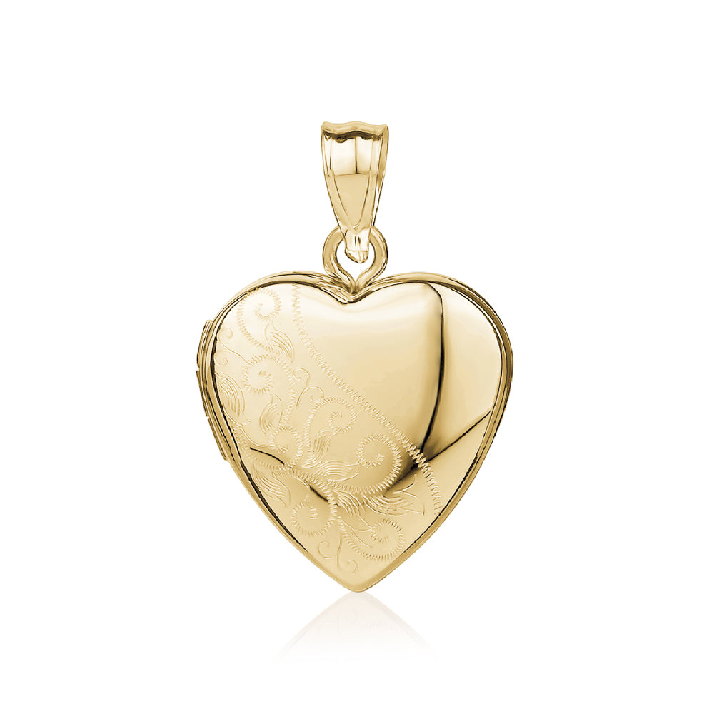 14KY HEART LOCKET 14K20332