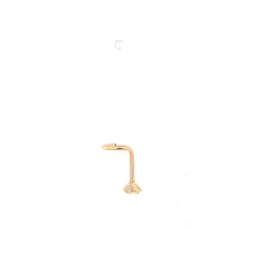 14KY DIAMOND NOSE STUD