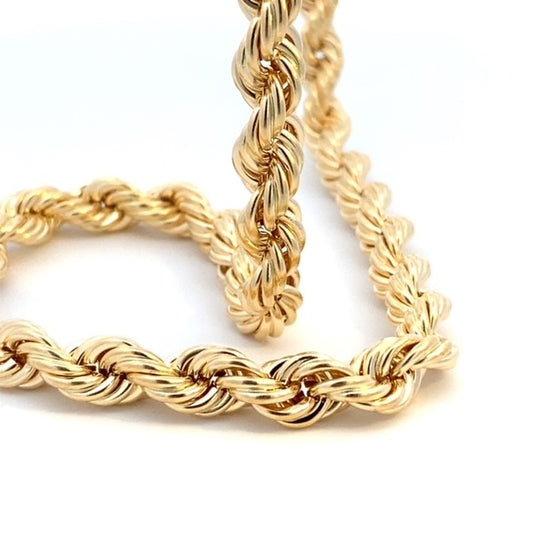 10KY 8MM HOLLOW ROPE CHAIN