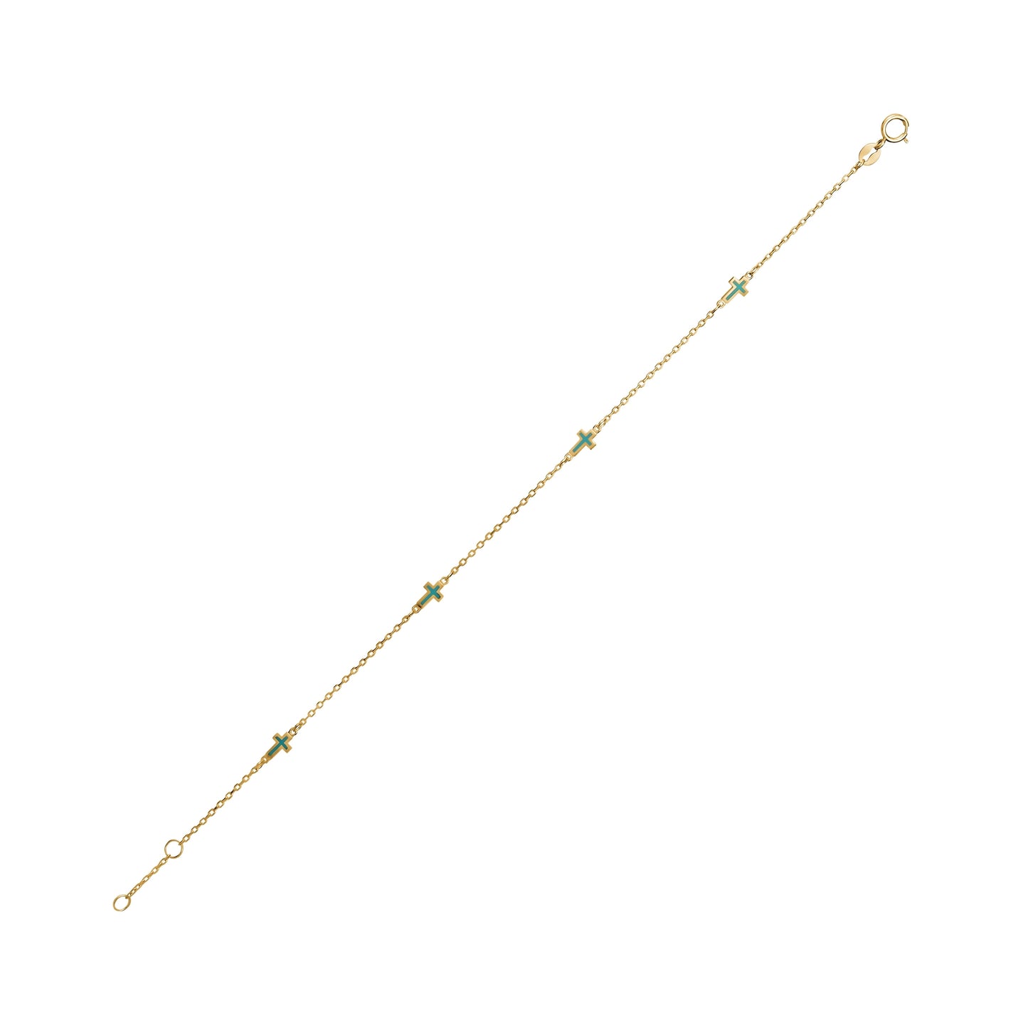 10KY CROSS BRACELET