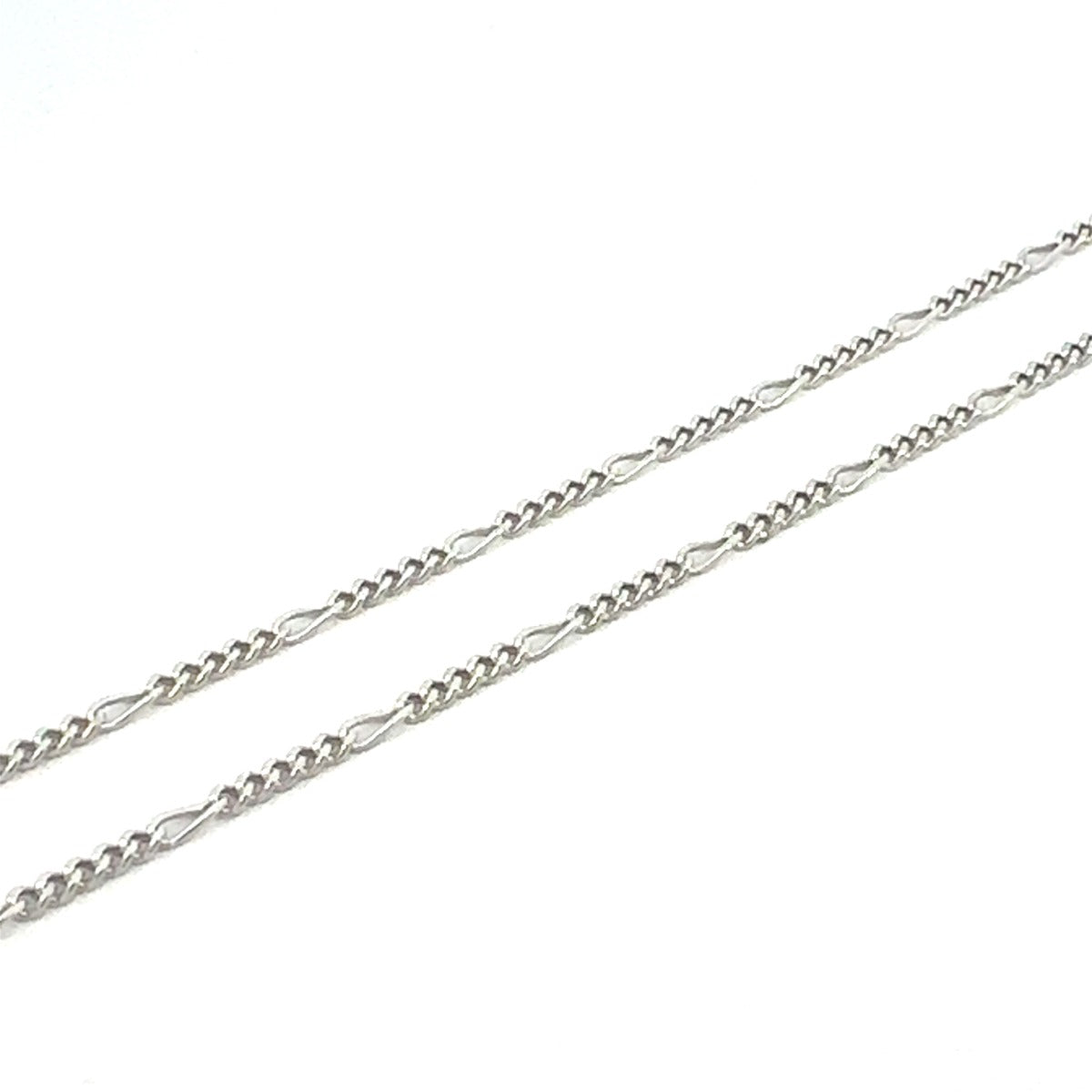 STERLING SILVER FIGARO CHAIN 1.6MM
