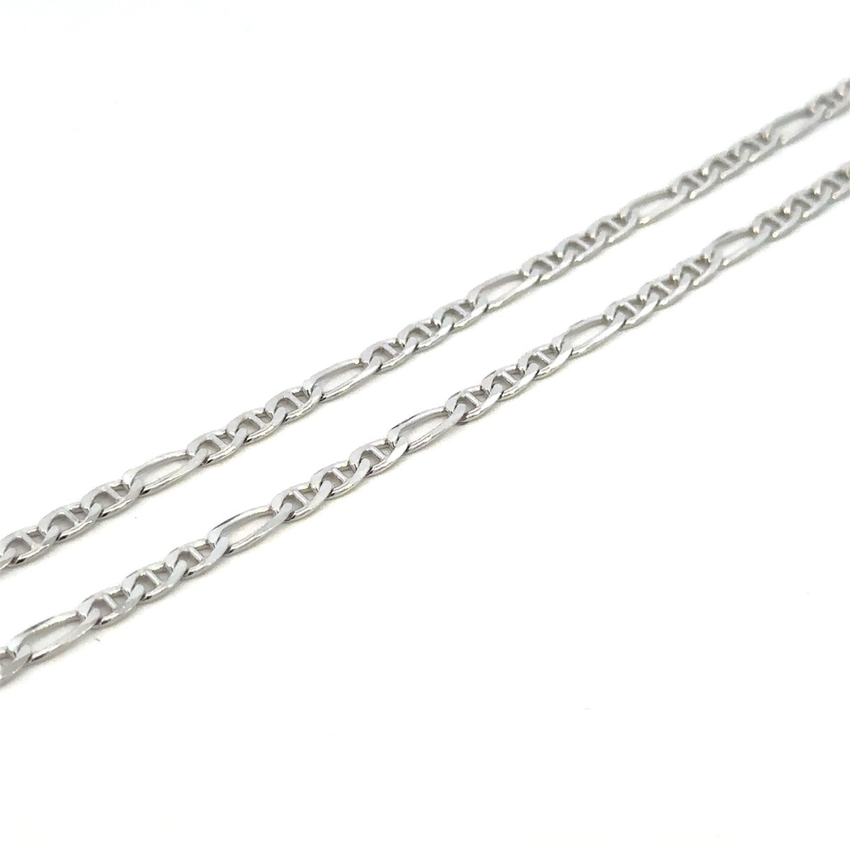 SILVER FIGARUCCI CHAIN 3MM