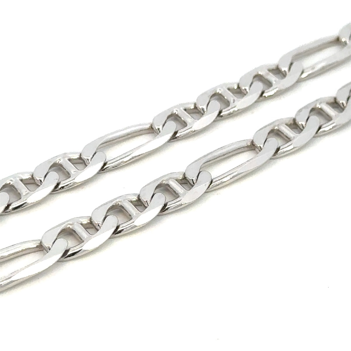 SILVER FIGARUCCI CHAIN 7.8MM