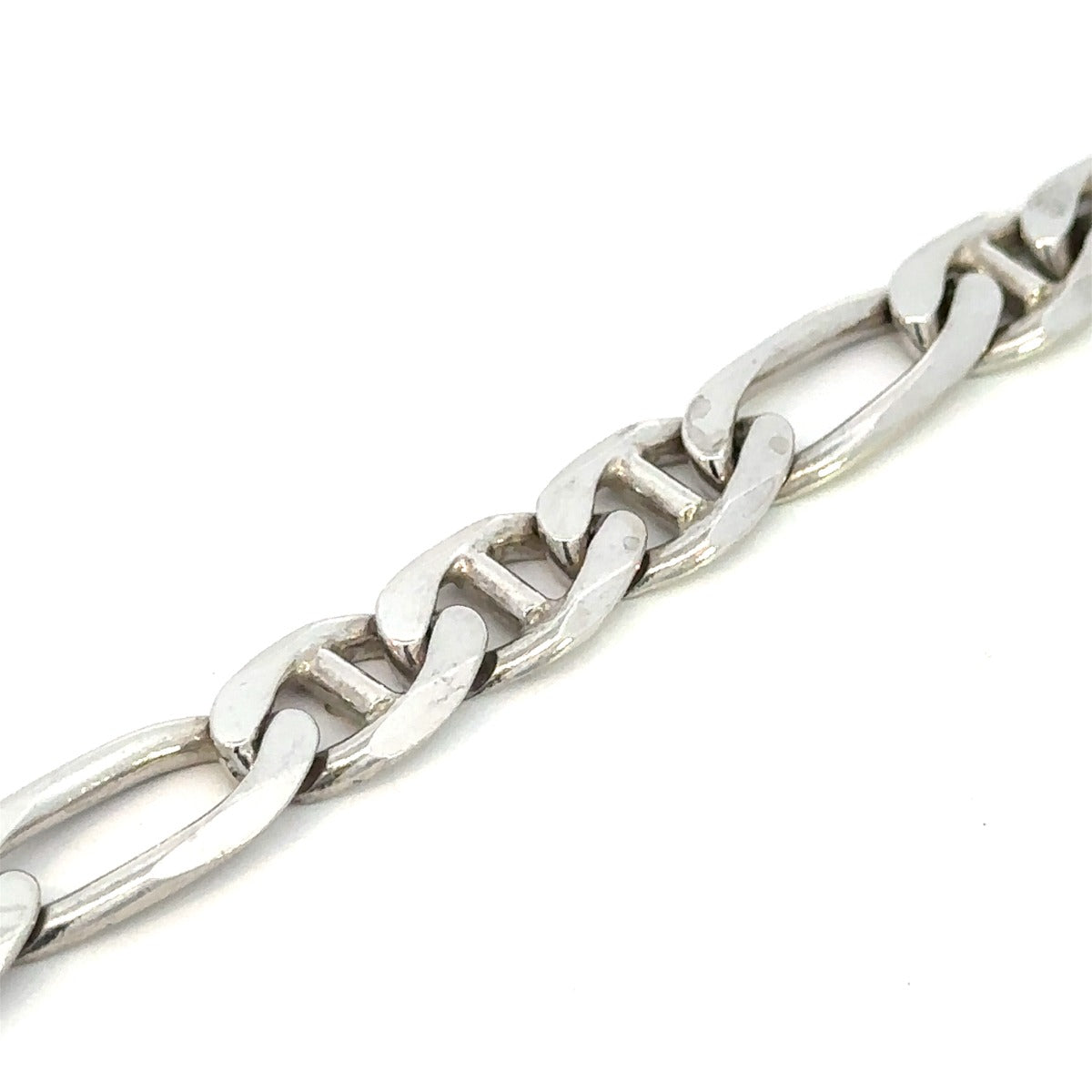 SILVER FIGARUCCI CHAIN 9.5MM