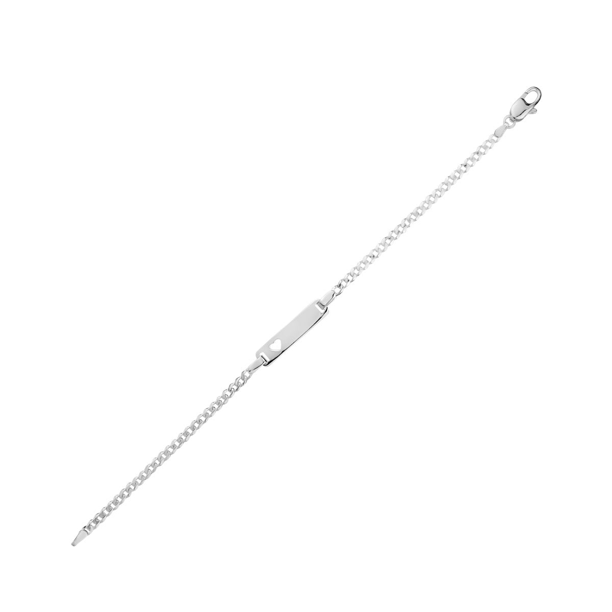 SILVER ID BRACELET BRT3A