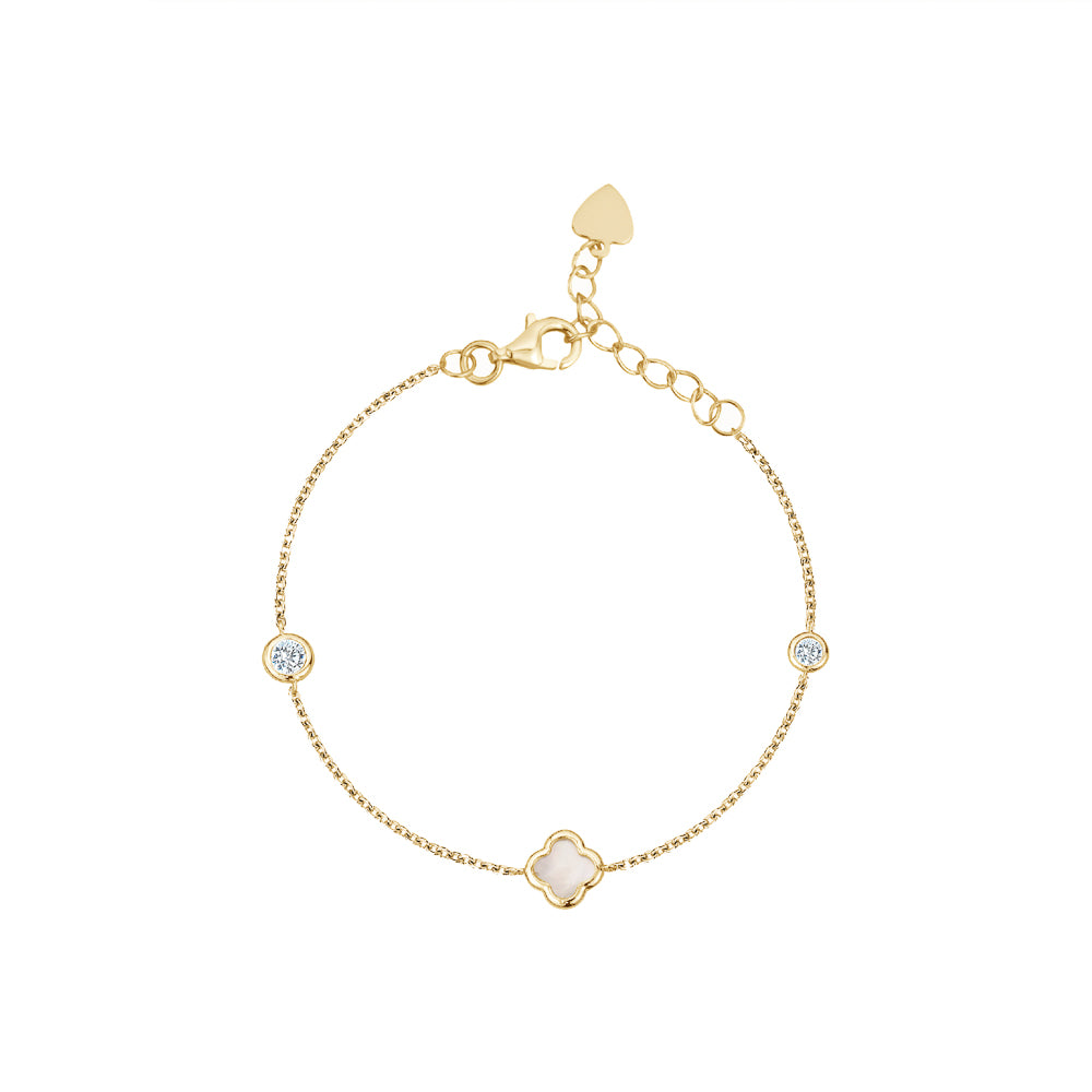Sterling Silver Bracelet Gold Plated