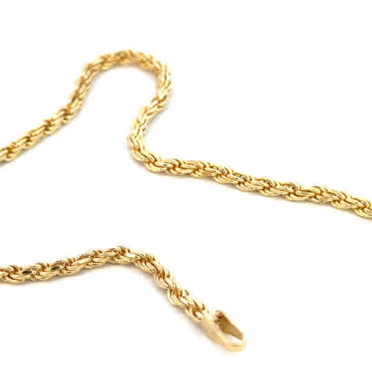 SILVER GOLD PLATED CHAIN 1 MICRON DC050GP