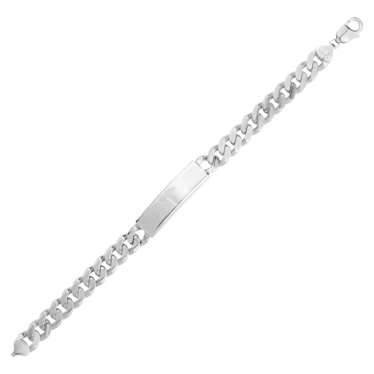 SILVER MENS MEDIC BRACELET EXMLDGD300
