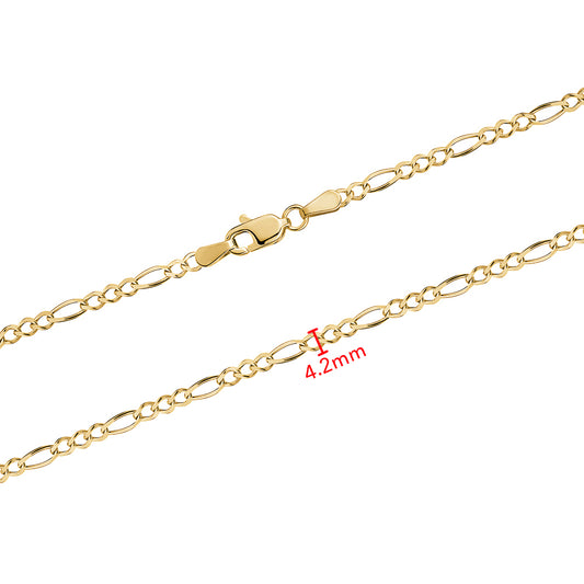 10KY FIGARO CHAIN 4.2MM