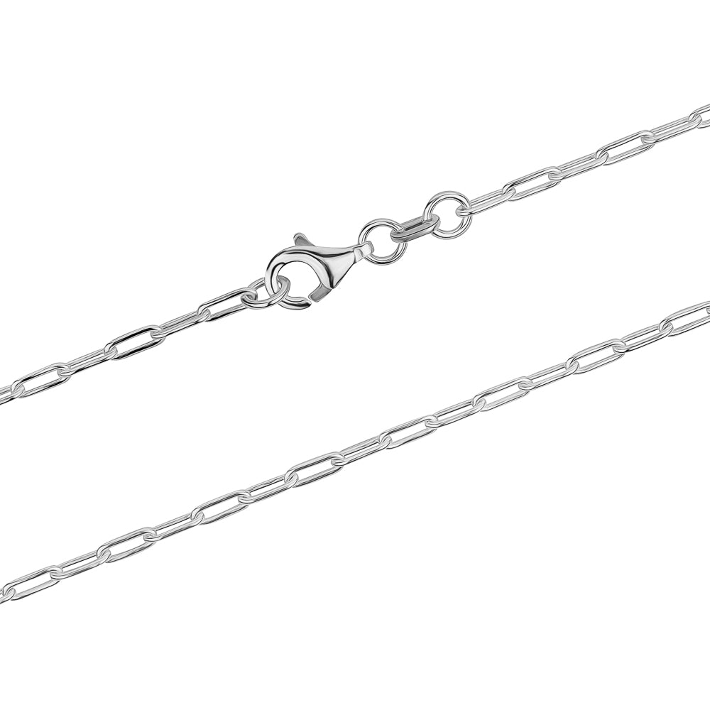 Paper Clip Chain Sterling Silver 4.8mm