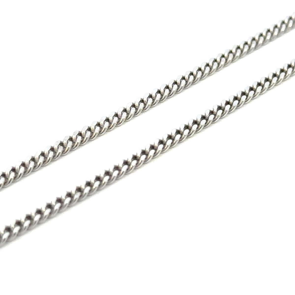 SILVER GOURMETTE CURB CHAIN 2.5MM