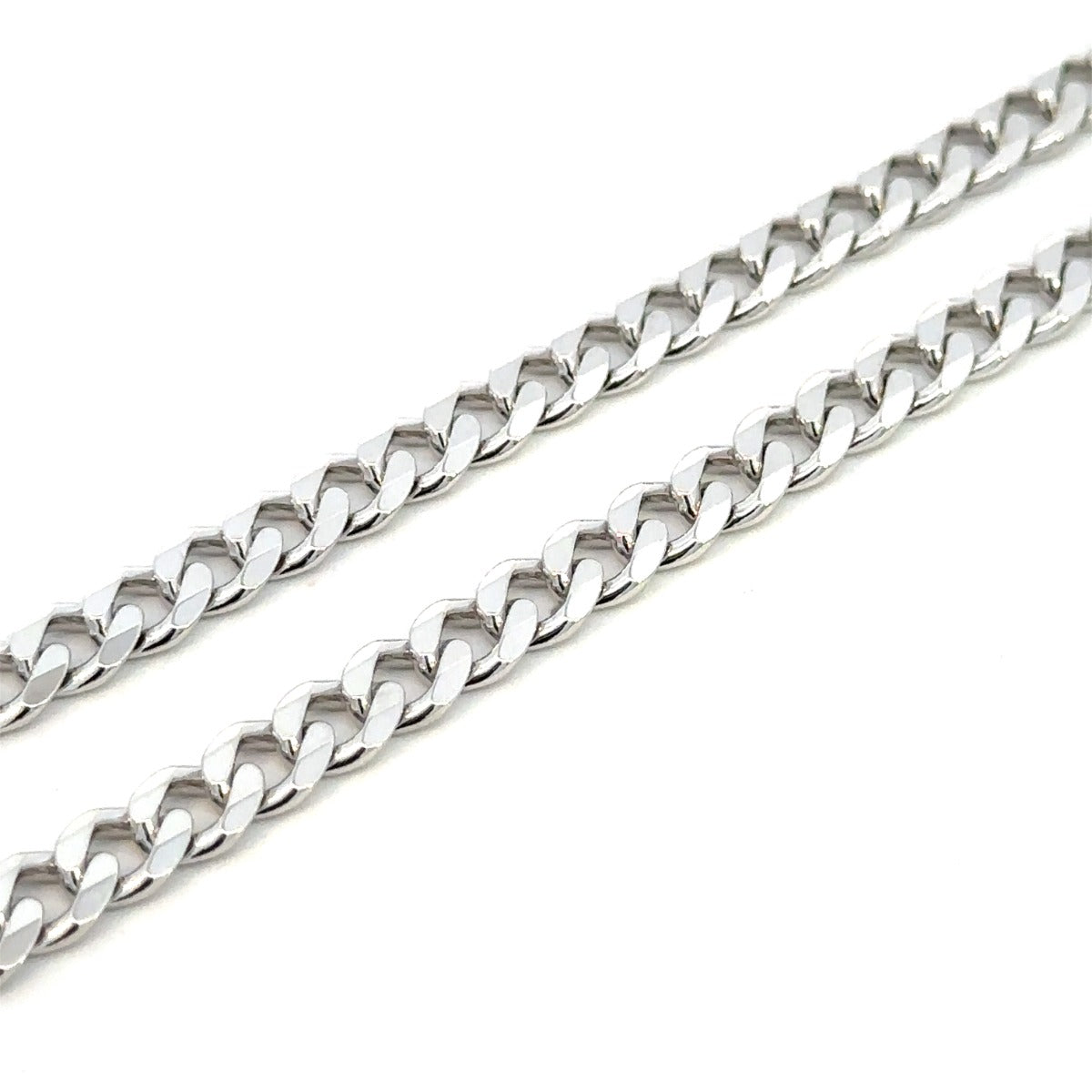 SILVER CURB CHAIN 5.8MM