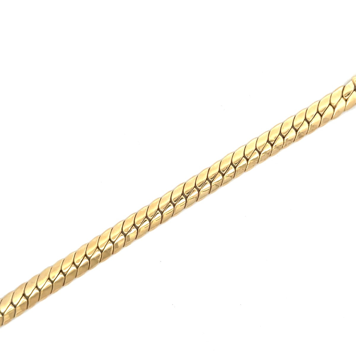 10KY HOLLOW MEN'S BRACELET HVX62841