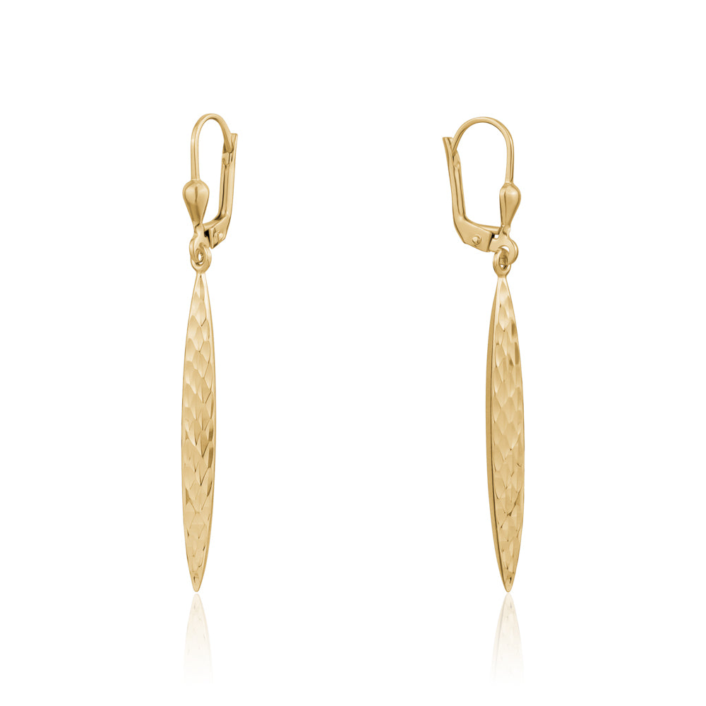 10KY LONG DROP EARRING
