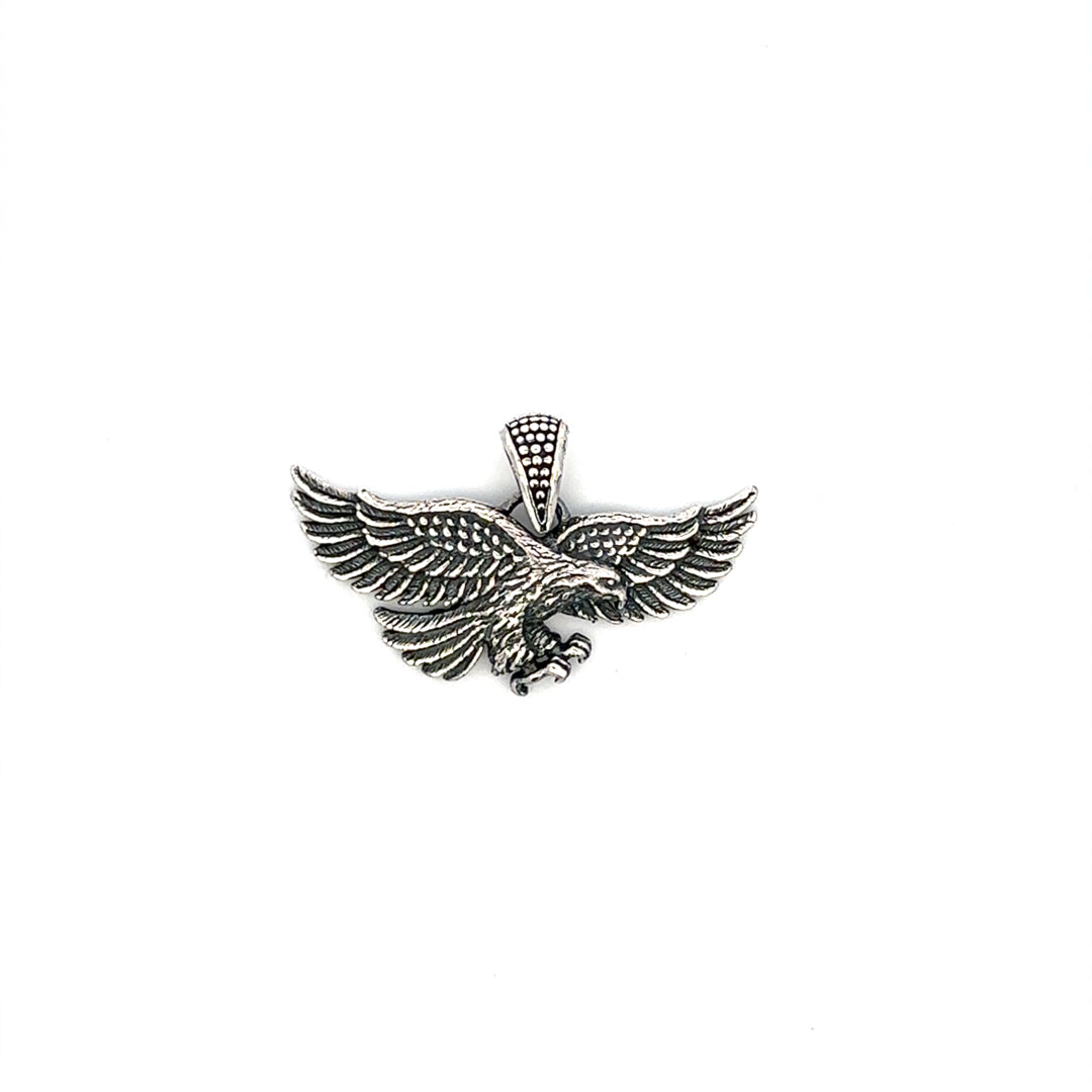 STERLING SILVER EAGLE PENDANT KU2142