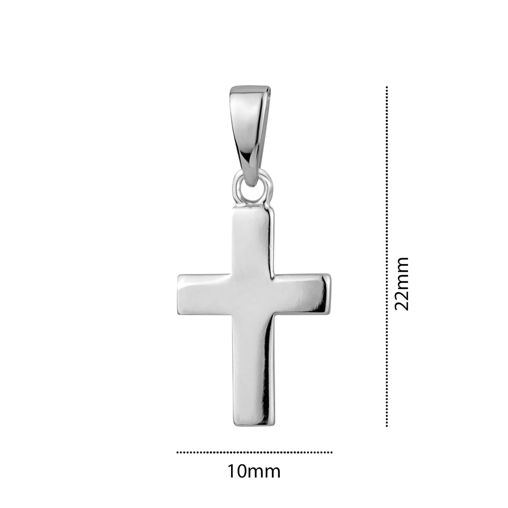 STERLING SILVER TINY CROSS PC6167