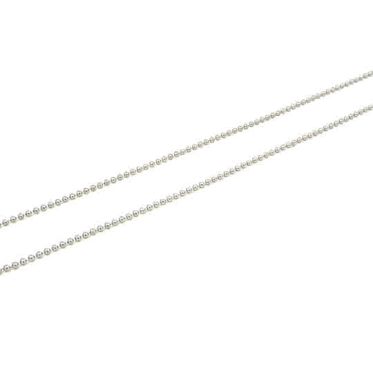 SILVER BALL CHAIN 1.2MM