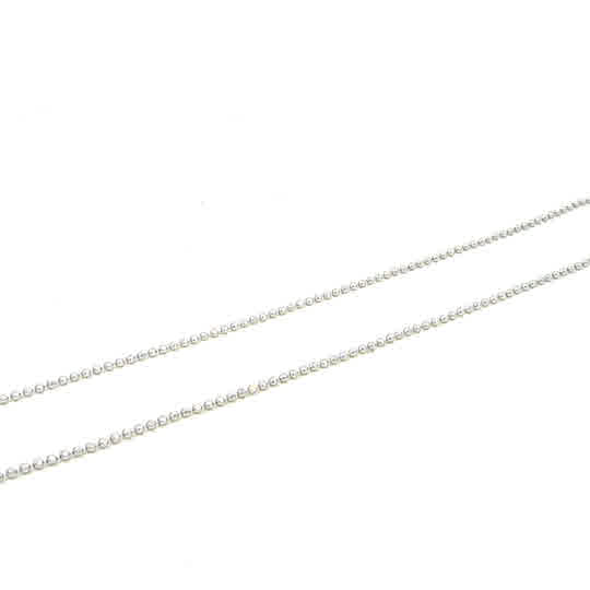SILVER DC BALL CHAIN 1.2MM
