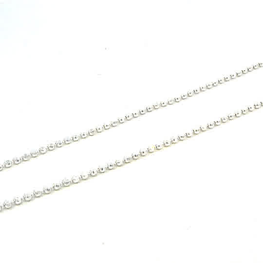 SILVER DC BALL CHAIN 1.8MM