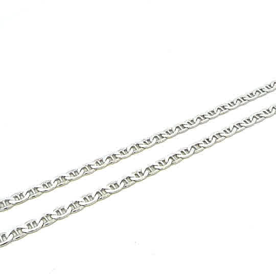 SILVER FLAT MARINE LINK CHAIN RPM100