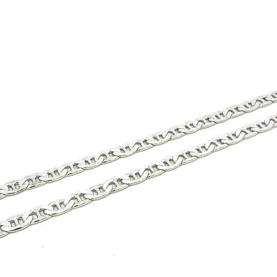 SILVER FLAT MARINE LINK CHAIN RPME120