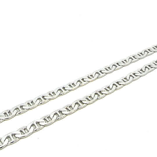 SILVER FLAT MARINE LINK CHAIN RPME150