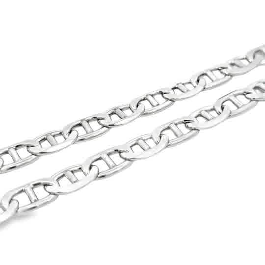 SILVER FLAT MARINE LINK CHAIN RPME250