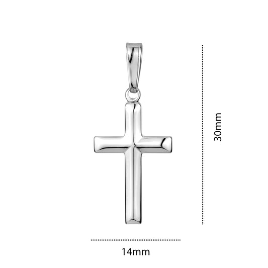 STERLING SILVER SMALL RH CROSS S105330