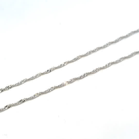 SILVER SINGAPORE CHAIN 1.8MM