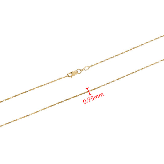 10KY SINGAPORE CHAIN 0.95MM