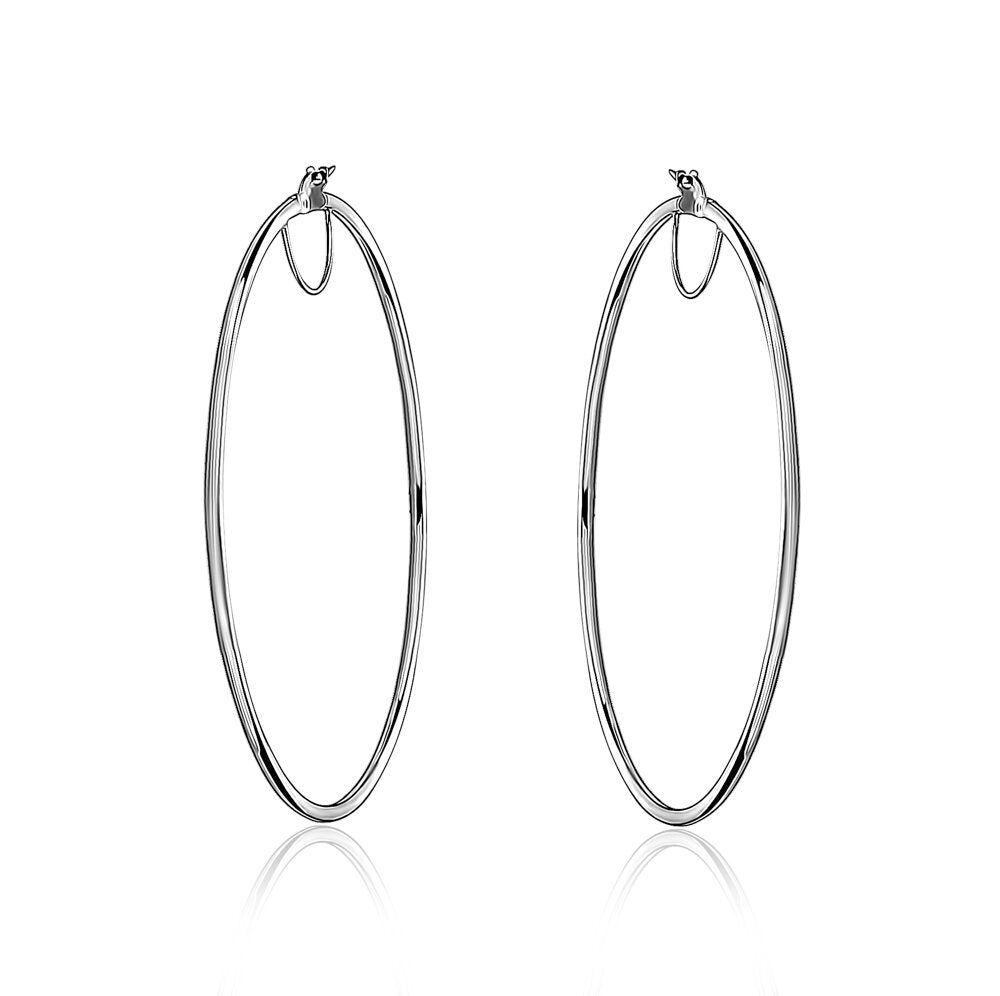 10K White Hoops