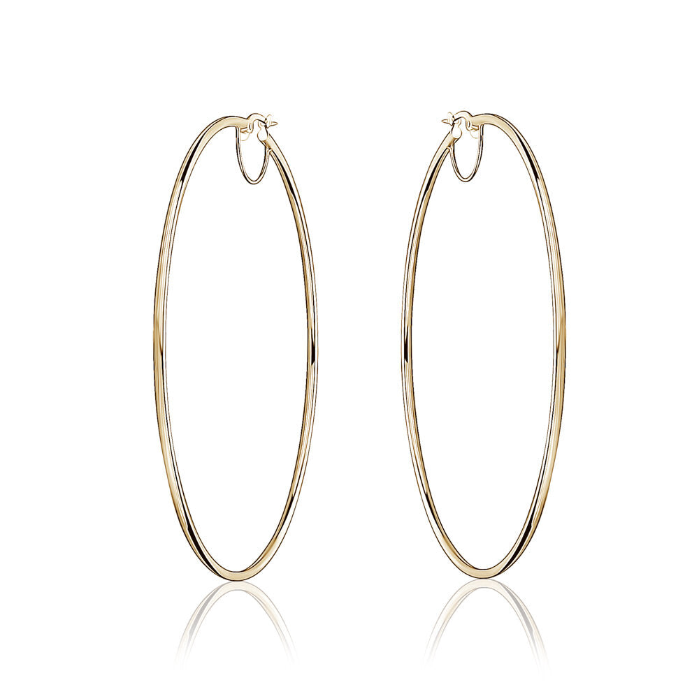 10K Yellow Hoops