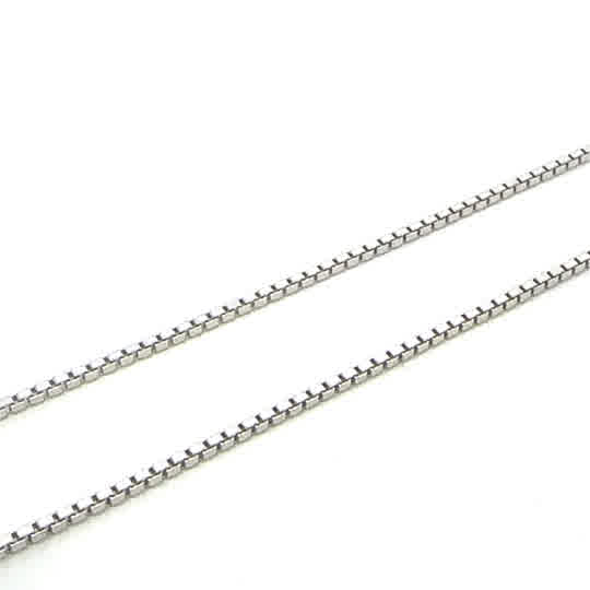 SILVER BOX CHAIN 1.3MM