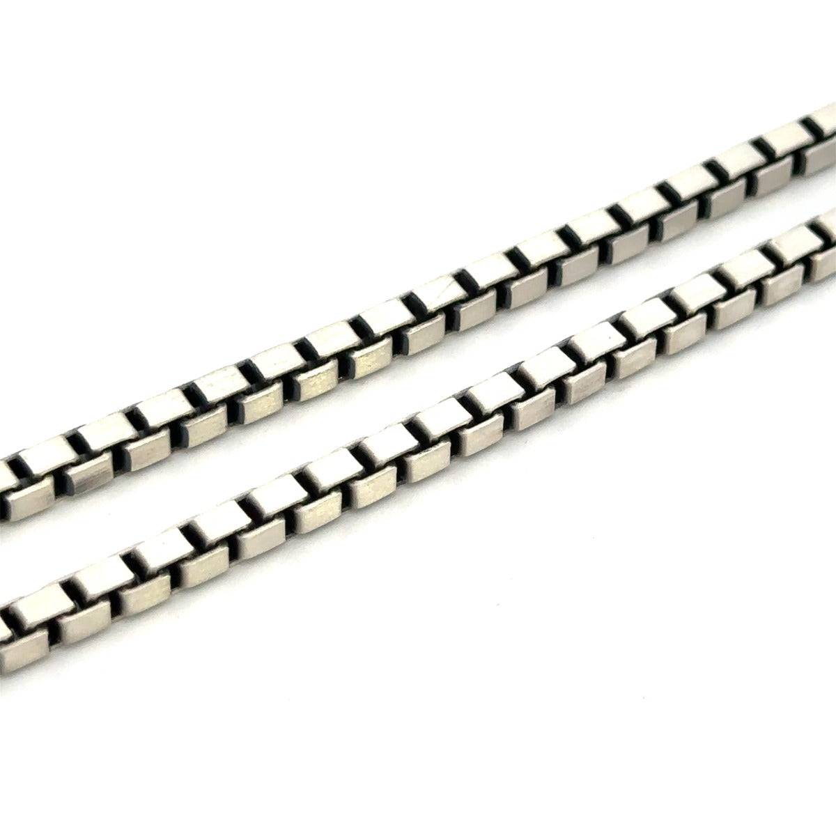 SILVER GUN METAL CHAIN VED300GM