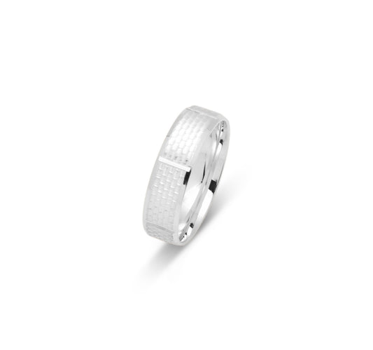 10K WEDDING BAND FANCY