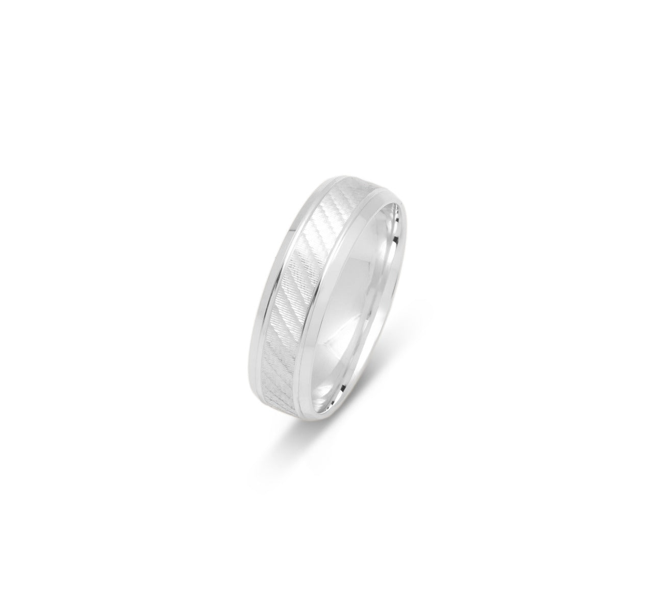 10K WEDDING BAND FANCY