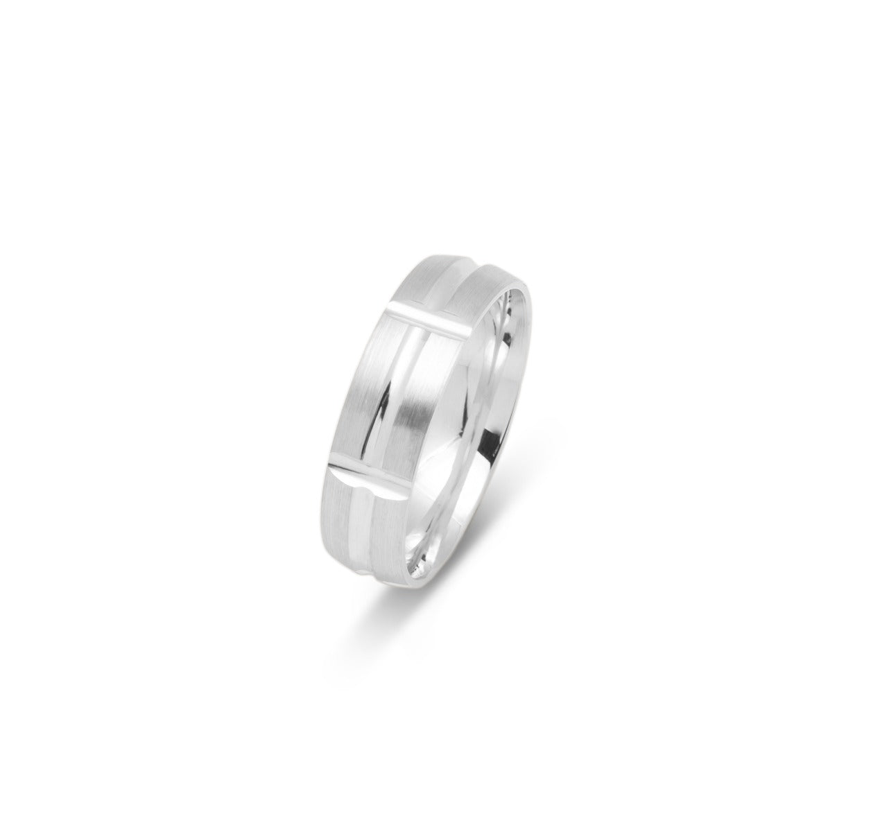 10K WEDDING BAND FANCY