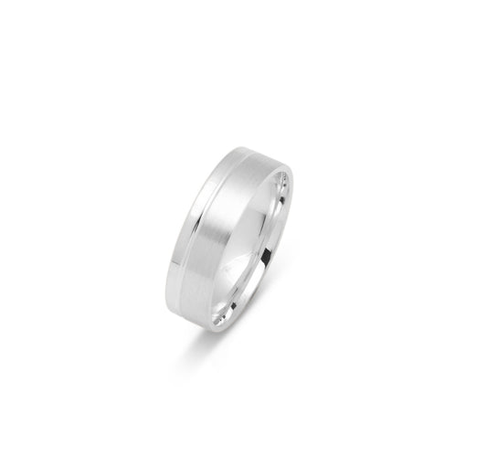 10K WEDDING BAND FANCY