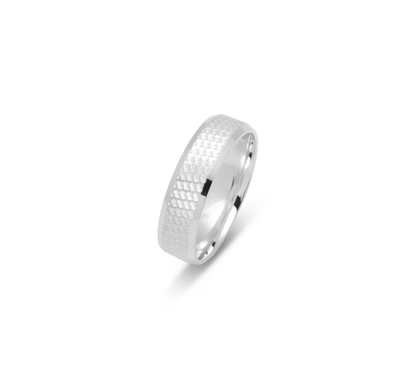 10K WEDDING BAND FANCY