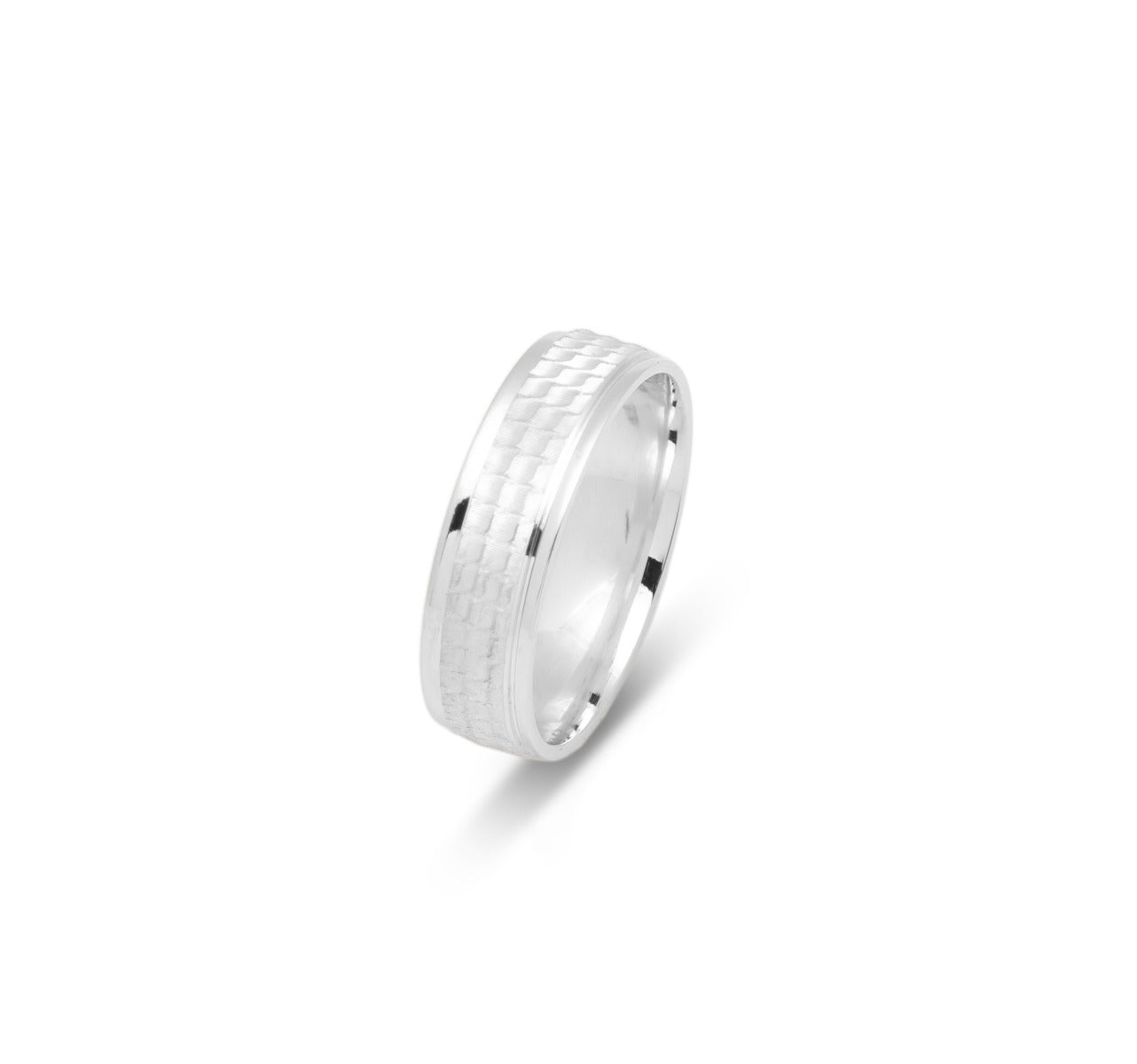 10K WEDDING BAND FANCY