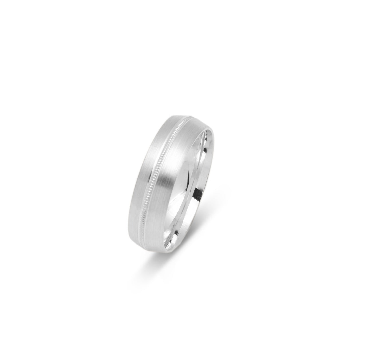 10K WEDDING BAND FANCY