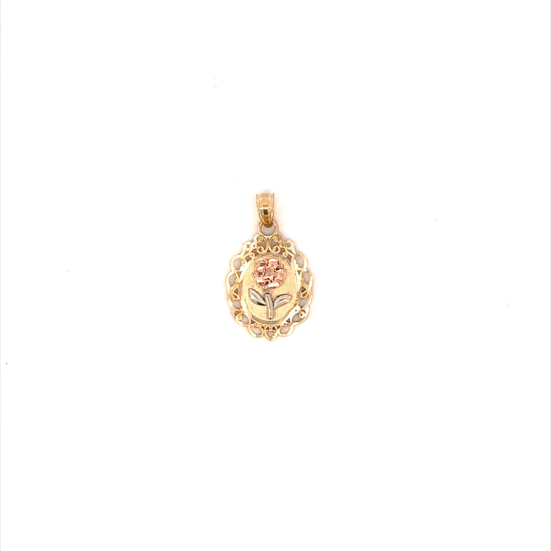 10K TRI COLOUR CHARM VUSKP-018B