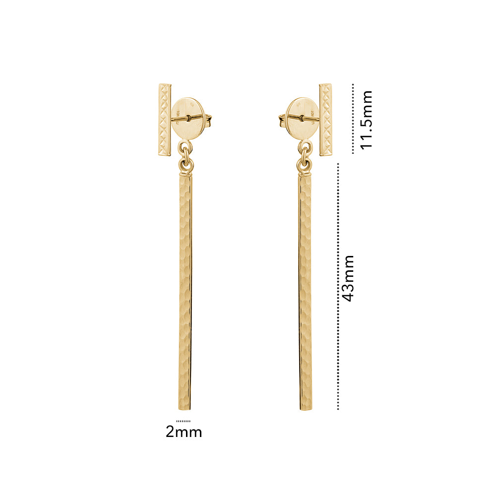 10KY DROP EARRING