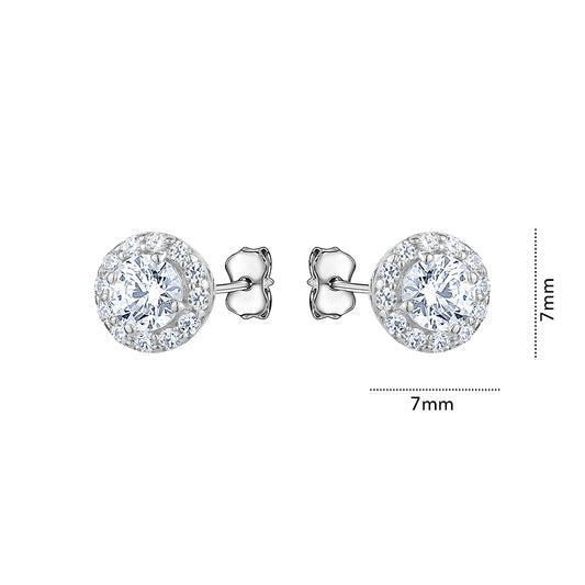 10KW CZ HALO STUDS