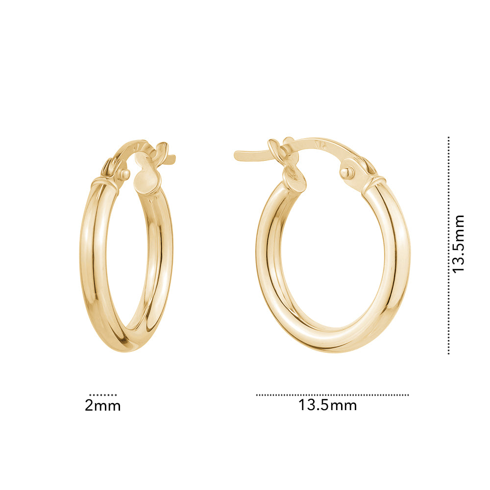 10KY PLAIN HOOP Z-5299-13.5