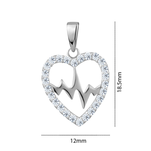 10KW HEART BEAT CHARM Z-5623
