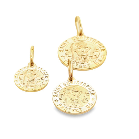 10KY ROUND ST CHRISTOPHER ITALIAN