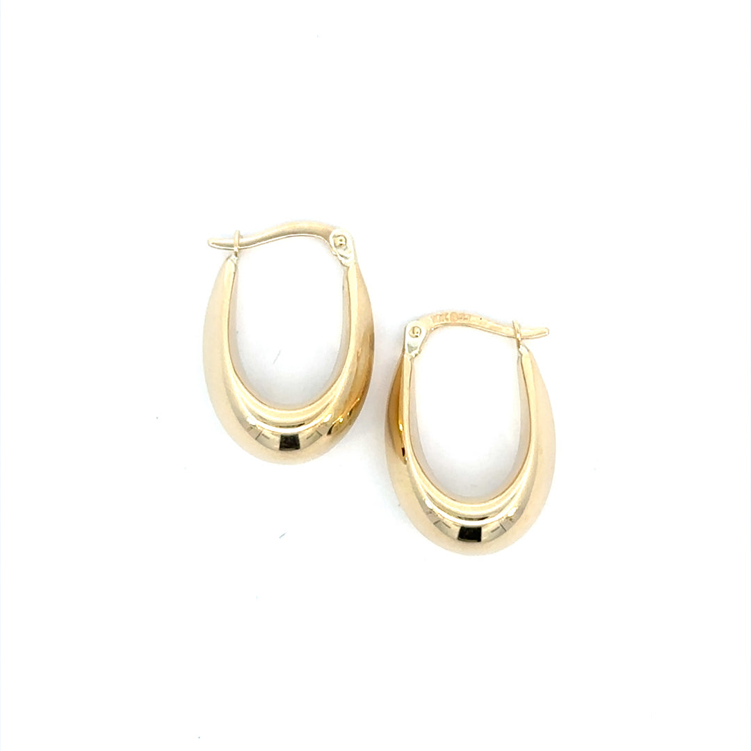 10KY PUFFY OVAL HOOPS ZA-6123