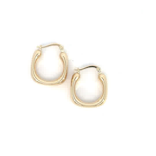 10KY PLAIN SOFT SQUARE HOOPS ZA-6148