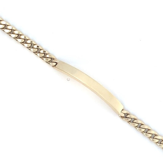 10KY CUBAN ID BRACELET